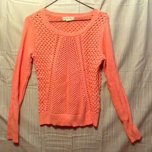 Coral sweater